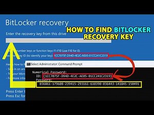 How to Find BitLocker Recovery Key HP Laptop | Works on HP, Dell, Lenovo & All Windows 11 & 10 PCs