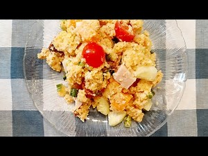 My mommas Cornbread salad | easy sides | quick recipe's