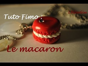 Tuto Fimo Noël : Le macaron !