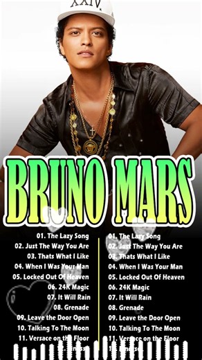 Bruno Mars Greatest Hits 2026 ❤️ Best Songs Full Album | Bruno Mars Playlist 2026