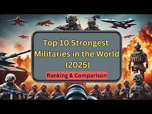Top 10 Strongest Militaries in the World (2025) | Global Army Power Ranking & Comparison