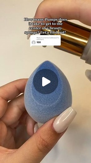 BELLUS on Instagram: "Join the fun and visit bellus.vip to find out how many pumps it takes to get to the center of a beauty sponge in our latest social media challenge!"