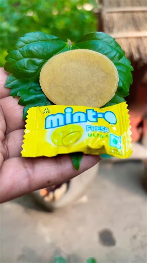 Miniature panipuri vs mint-o candy 🍬 #shortvideo #ytshorts #food #viral