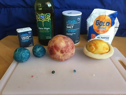 Making Playdough Planets with Andre - Keystone Science School
