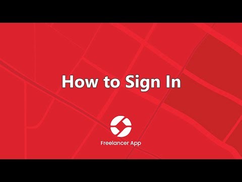 How to Sign In/Log In - LOGISTI FREELANCER APP