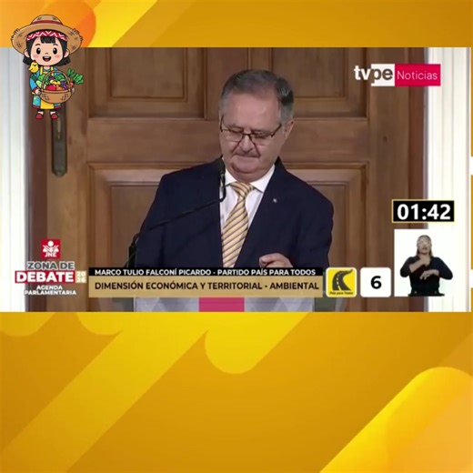 #temaagricultura#marcofalconi #debatetvPeru