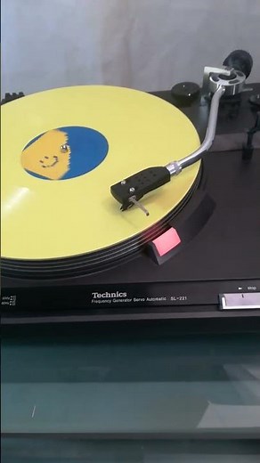 TECHNICS SL-221 Vintage Turntable FG-SERVO Auto-return Belt Drive #vinyl #turntable #technics