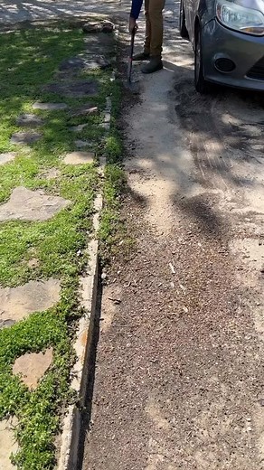 48K views · 44 reactions | Did I get it all ?  #dslawnandlandscape #lawncare #makeovers #overgrownlawn #lawnedging #shovelwork #carhartt #asmr #oddlysatisfying | D’s Lawn & Landscape | Facebook