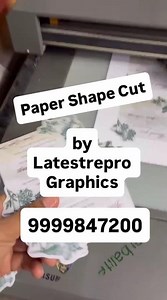Paper Print & Cut any shape by Latestrepro Graphics | Wholesale Printing In Gurugram