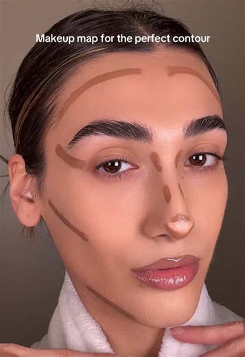 Perfect Contour Makeup Map Guide