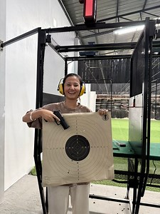 Her First Time Shooting 🔫 | Wah Fish Paste