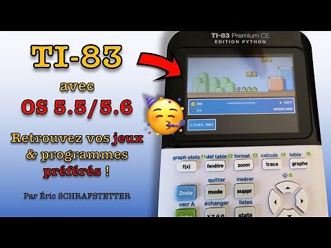 Ti-83 versions 5.5/5.6 : Retrouvez vos jeux et programmes comme sur la version 5.4