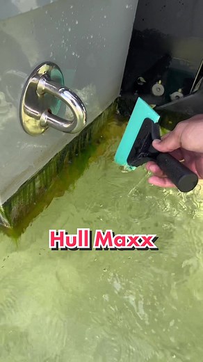 Nasco Marine Hull Maxx is amazing! Easy to maintain and no ugly bottom paint to deal with! #centerconsolesonly #hullmaxx #boat #yacht