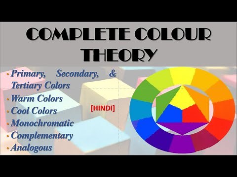 Colour Theory | Analogous colour| Complementary Colours| Hue, Tint, Shade| Warm & Cool Colours