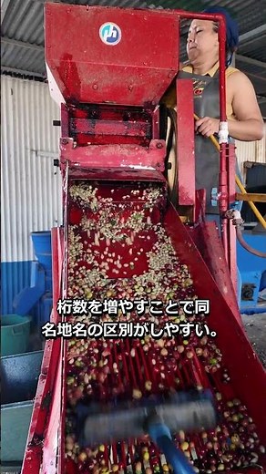 郵便番号の秘密