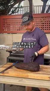 Pulling off a TX style over night brisket cook.