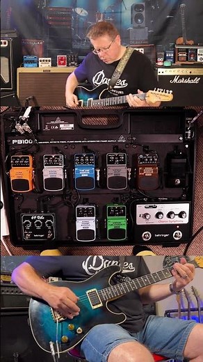 Behringer PB1000 pedalboard build 2