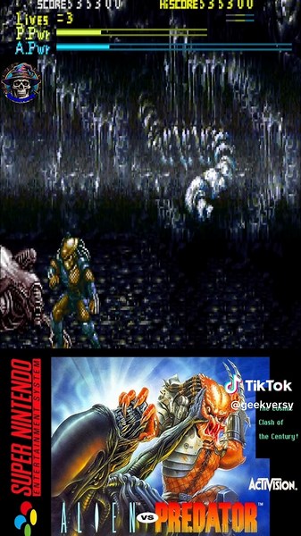 Alien vs. Predator - Snes#snes #alienvspredator