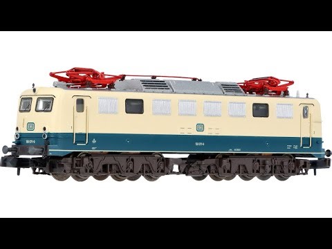 MINITRIX 16157 E-Lok BR 150 071, ozeanblau/beige, DB | DCC Sound | Spur N