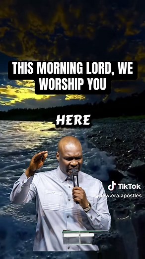 THIS MORNING LORD, WE WORSHIP YOU : #apostlejoshuaselman #morning #Prayer #goviral #share
