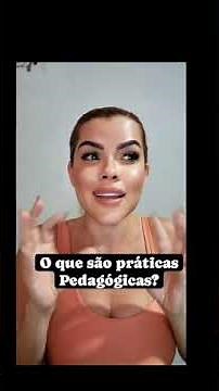 O que são Práticas Pedagógicas??