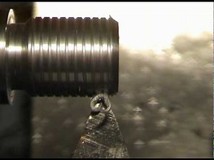 Thread Cutting Closeup