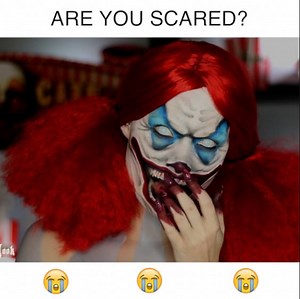 41K views · 1.5K reactions | SHARE this video to scare your friends  Subscribe to my channel for more terrifying tutorials! ► https://goo.gl/9SwIid Anyone else stoked for the new IT movie!? I have done so many clowns on my channel, more than even shown here, and I cannot wait. | Madeyewlook | Facebook