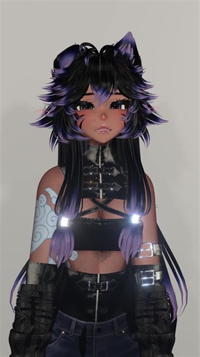 I will say that Iris in the future will be heavily edited (I jst love the avi sm, sleepimae did amazing :D) Avis: in video (some are edited, the things that aren't on avi orginally is listed in the video: addons) #vrchatavatars#avatars#trend#trending#vrc#freeavatars#viral#fbt#facetracking#gatekeepingisntcool