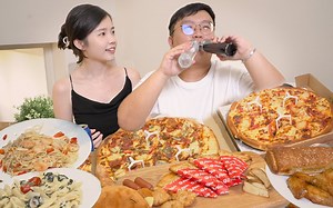 《再食就中風》- 熱溶芝士爆漿Dip脆批 ft. 酸甜菠蘿夏威爾Pizza | FHProductionHK 熊仔頭