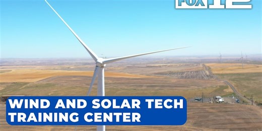 Wind and solar technology training center opens in Sherman County