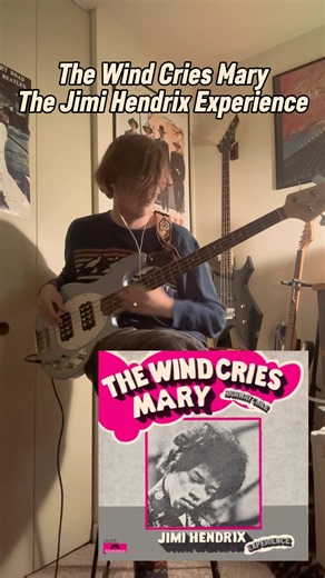 The Wind Cries Mary - The Jimi Hendrix Experience (Bass Cover)