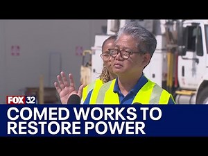 ComEd details restoration efforts after 400K lose power in 'unprecedented' storm