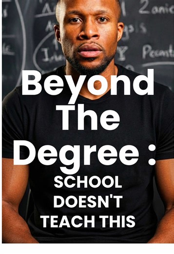 Skills pay bills, not just degrees! 💯 I used to think a piece of paper was the golden ticket. But real talk? It's the ability to communicate, manage your money, control your emotions, and manage your time that truly sets you apart in this game. These are skills life teaches that schools often miss. Here are the four essential skills every young person needs: ➡️ Communication: Master the art of clear and impactful connection. ➡️ Financial Literacy: Learn how to save, invest, and make your money 