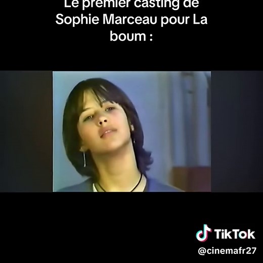 Sophie Marceau : Premier casting pour La boum