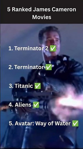 Ranking James Cameron Movies... This Might End Me 💀