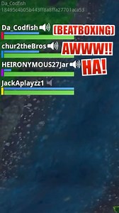 34K views · 194 reactions | I randomly started Beatboxing for people in this Fortnite squad  #beatbox | Codfish Beatbox | Facebook