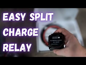 HOW TO fit a SPLIT CHARGE RELAY to your CAMPERVAN