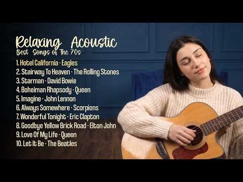 Hotel California, Stairway to Heaven, Starman | Timeless Acoustic Covers | Study, Relax & Unwind