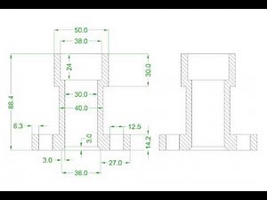 AutoCAD 2D Drawing Tutorial for Beginners - 64 | Step-by-Step Practice