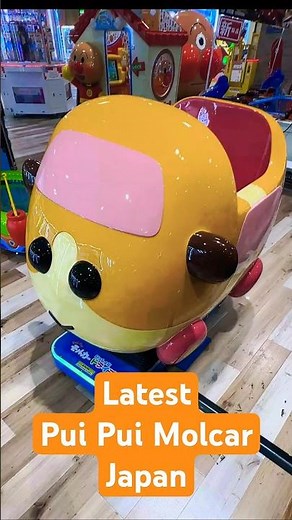 Latest Pui Pui Molcar Cute Arcade Ride in Japan