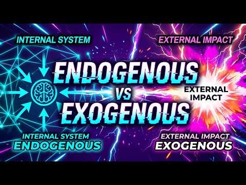 Endogenous vs Exogenous Variables Explained with Real Examples | Econometrics & Data Science
