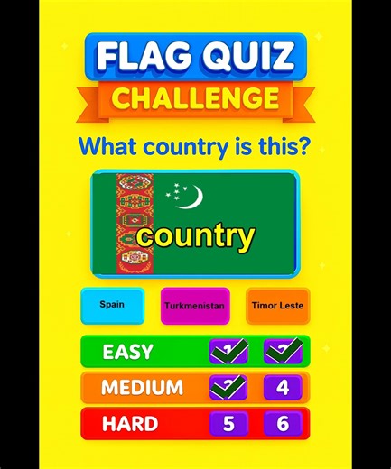 🚩 Test Your Geography Knowledge! Classic Flags