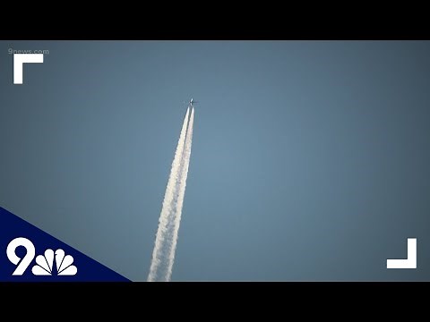 Persistent contrails found in the skies of Colorado