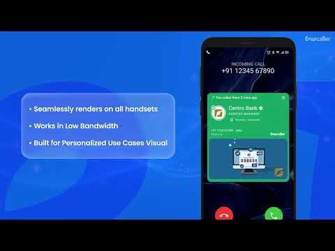 Video Caller ID - Turn every business call into a rich, personalized experience.