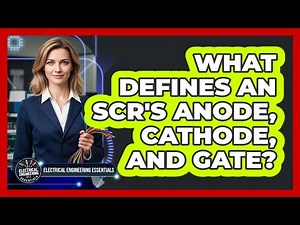 What Defines An SCR's Anode, Cathode, And Gate?