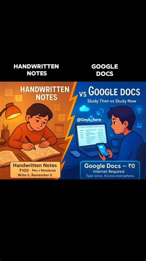 Handwritten Notes vs Google Docs 📒💻 | Which Is Better for Students in 2025? #HandwrittenNotes