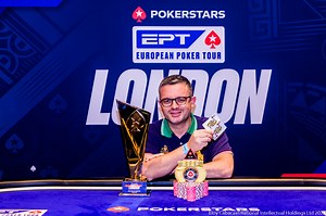 Routier Dominates £2,200 UKIPT High Roller Final Table to Win First EPT Title (£249,460)