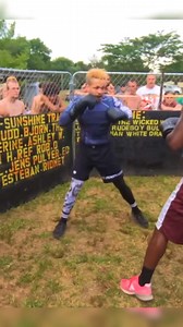 Bro got rocked #boxing | Streetbeefs