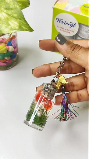 30K views · 25K reactions | DIY Cute Keychain #reels #reelsinstagram #crafts #keychains #crafts | Art & Craft gallery of Pragya | Facebook