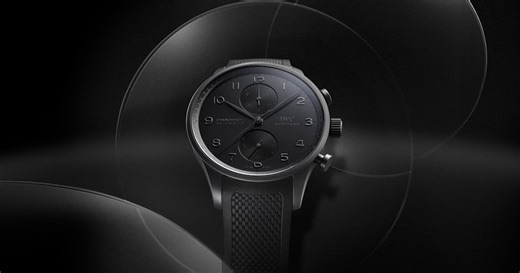 Introducing: The IWC Portugieser Chronograph Ceratanium Is A Sleek Twist On A Classic